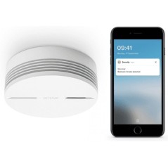 Netatmo Smart Smoke Alarm - Reliable Fire Safety Sensor in White | Model 3700730502269